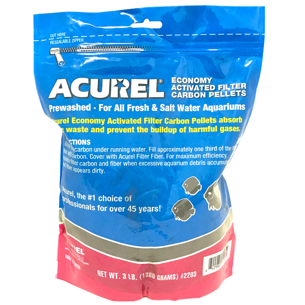 Acurel Activated Carbon Pellets 3 lbs