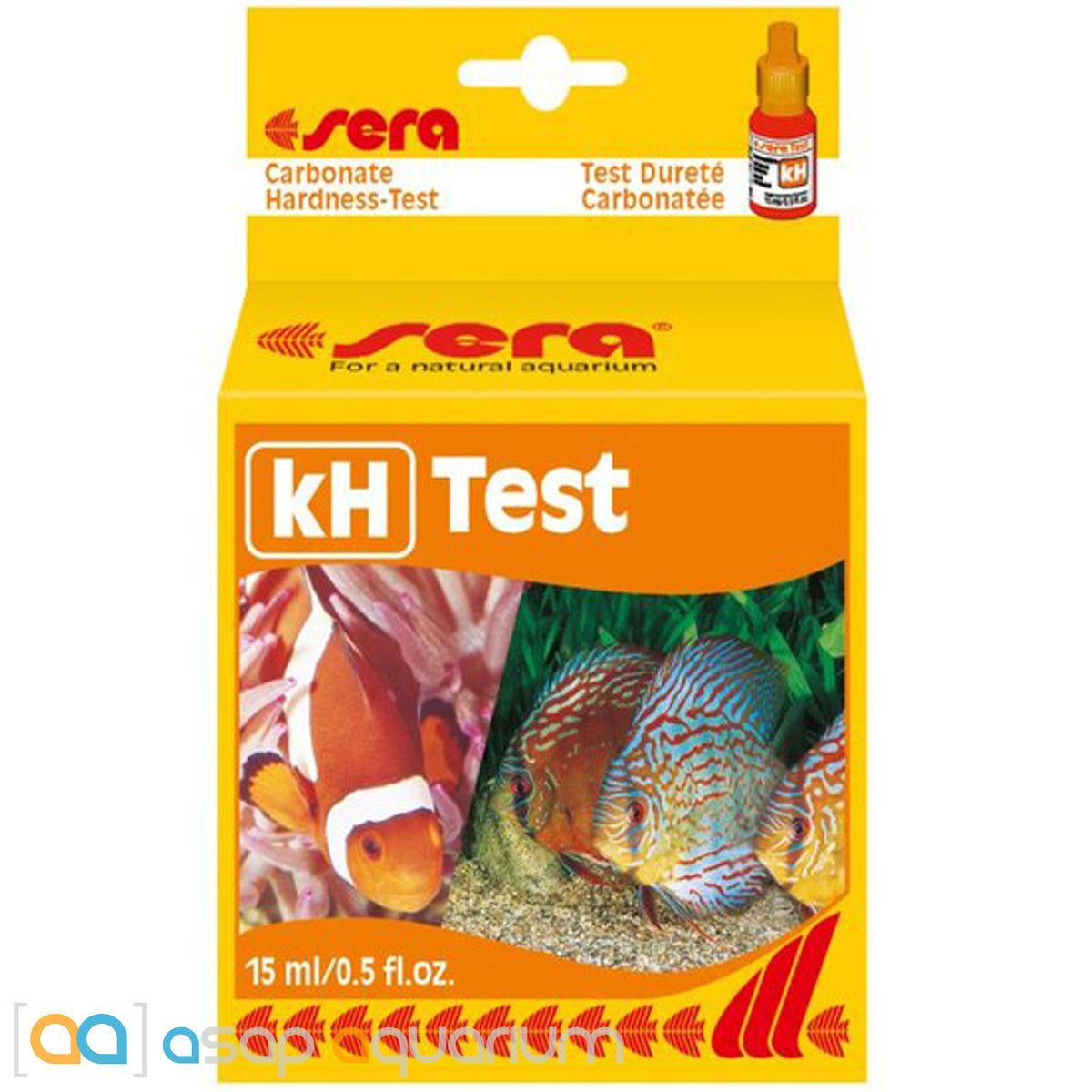 SERA AQUA TEST KIT set PH KH GH NO2 Reagenti per acquario marino e dolce  acqua EUR 27,90 - PicClick IT