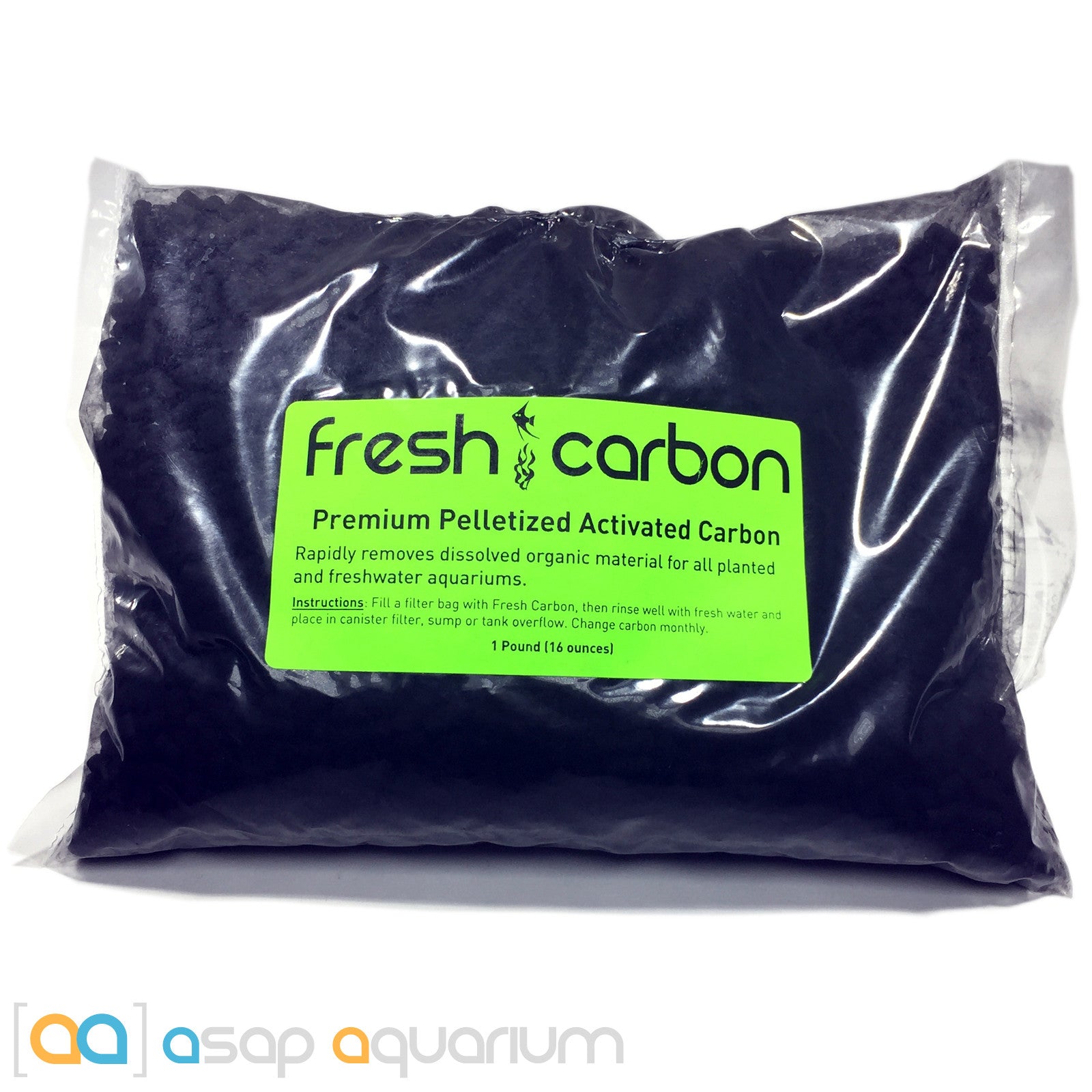 Fresh Carbon 8 oz. Premium Activated Pelletized Carbon for Freshwater and  Planted Aquariums