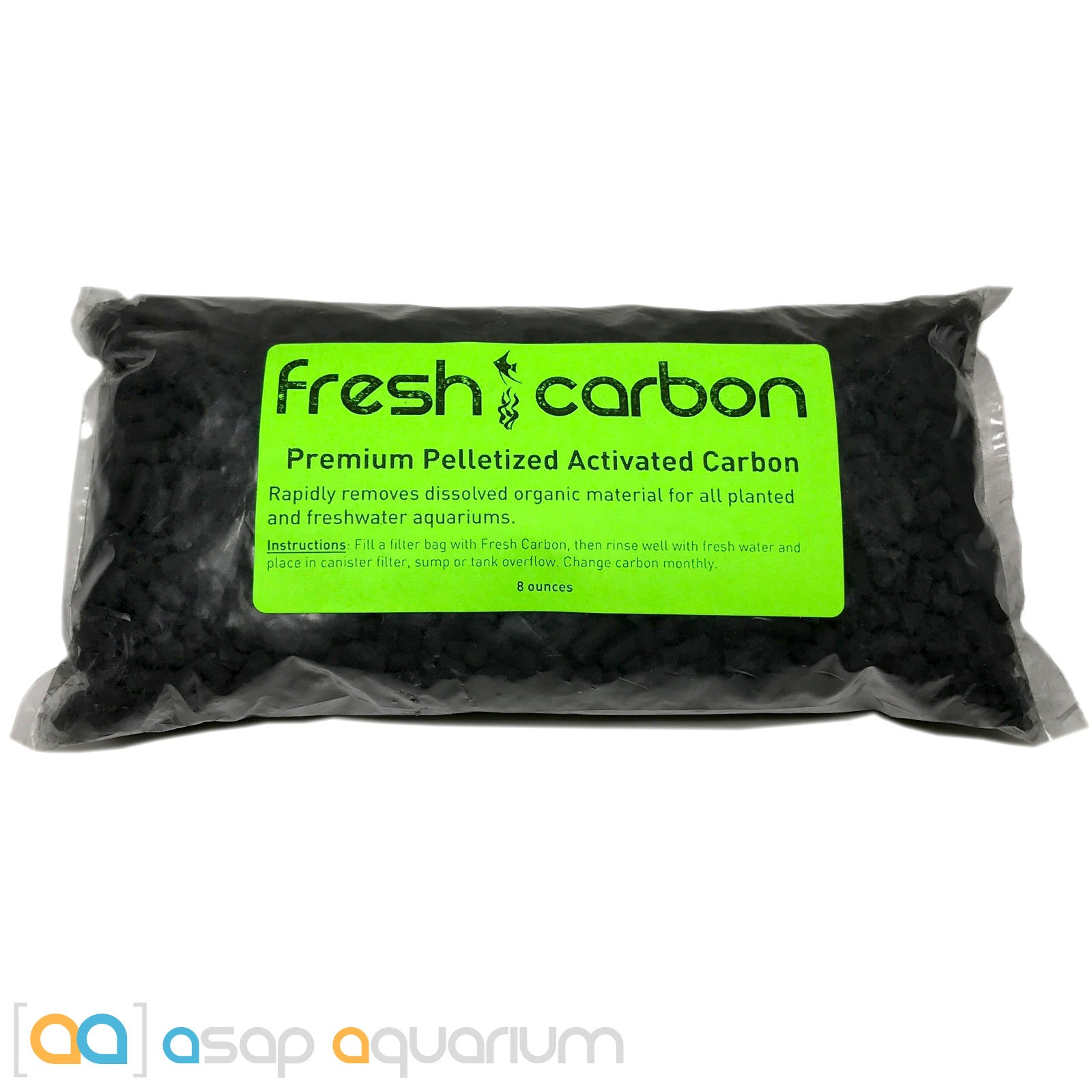 Fresh Carbon 8 oz. Premium Activated Pelletized Carbon for