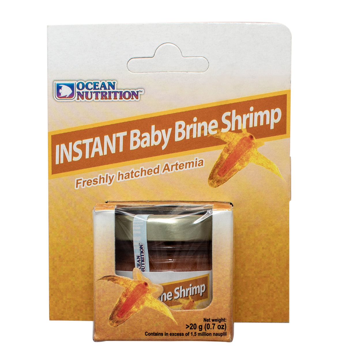 Ocean Nutrition Instant Baby Brine Shrimp 20 grams (0.7 oz) Fish Food